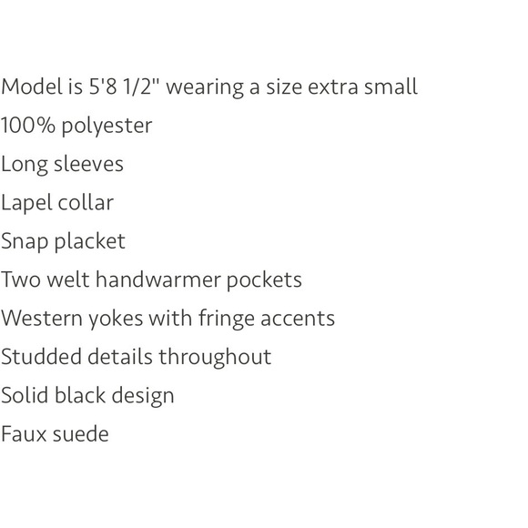 Idyllwind faux suede jacket - Picture 7 of 7